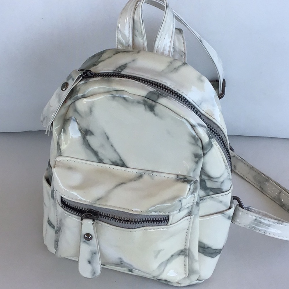 Marble Design Mini Backpack/Purse - image 2